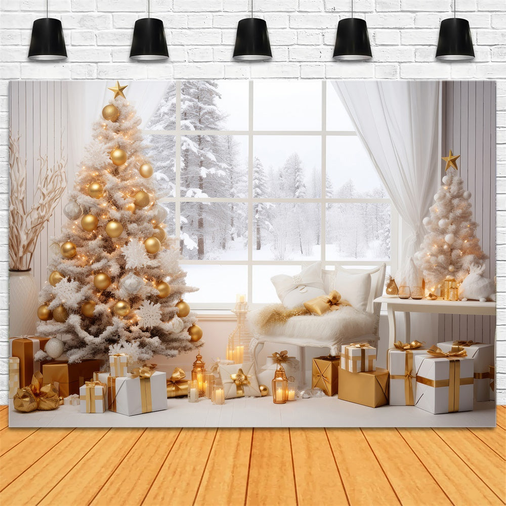 Sfondo Natalizio Candy Cane Winter Wonderland RR8-268