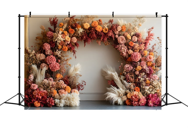 Sfondo Ad Arco Dai Toni Caldi Bohemien RR8-432