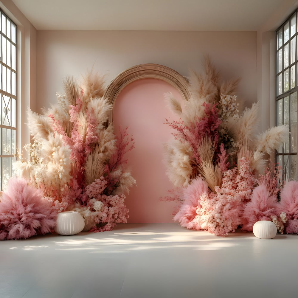 Fondale Da Cerimonia Boho Chic Di Eleganza Terrosa RR8-493