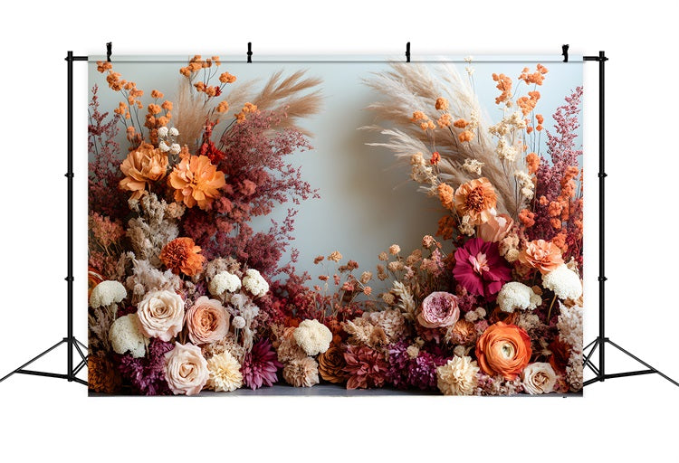 Stravagante Sfondo Pastello Pampas Archway Boho RR8-494