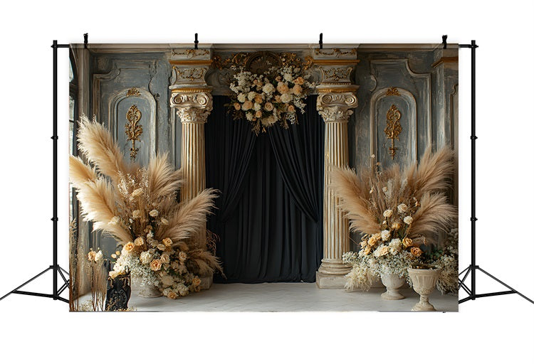 Sfondo Boho Con Sabbia Serena E Toni Cipria RR8-497