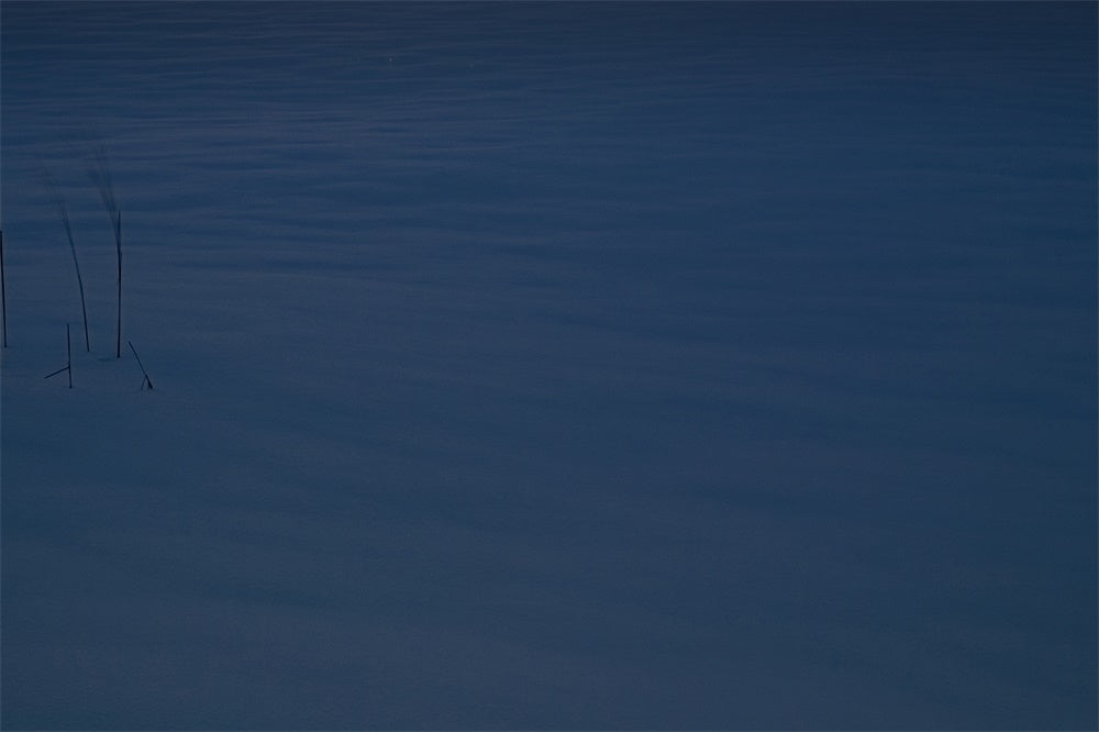 Sfondo Del Pavimento Del Paese Delle Meraviglie Della Neve Del Tramonto RR8-667