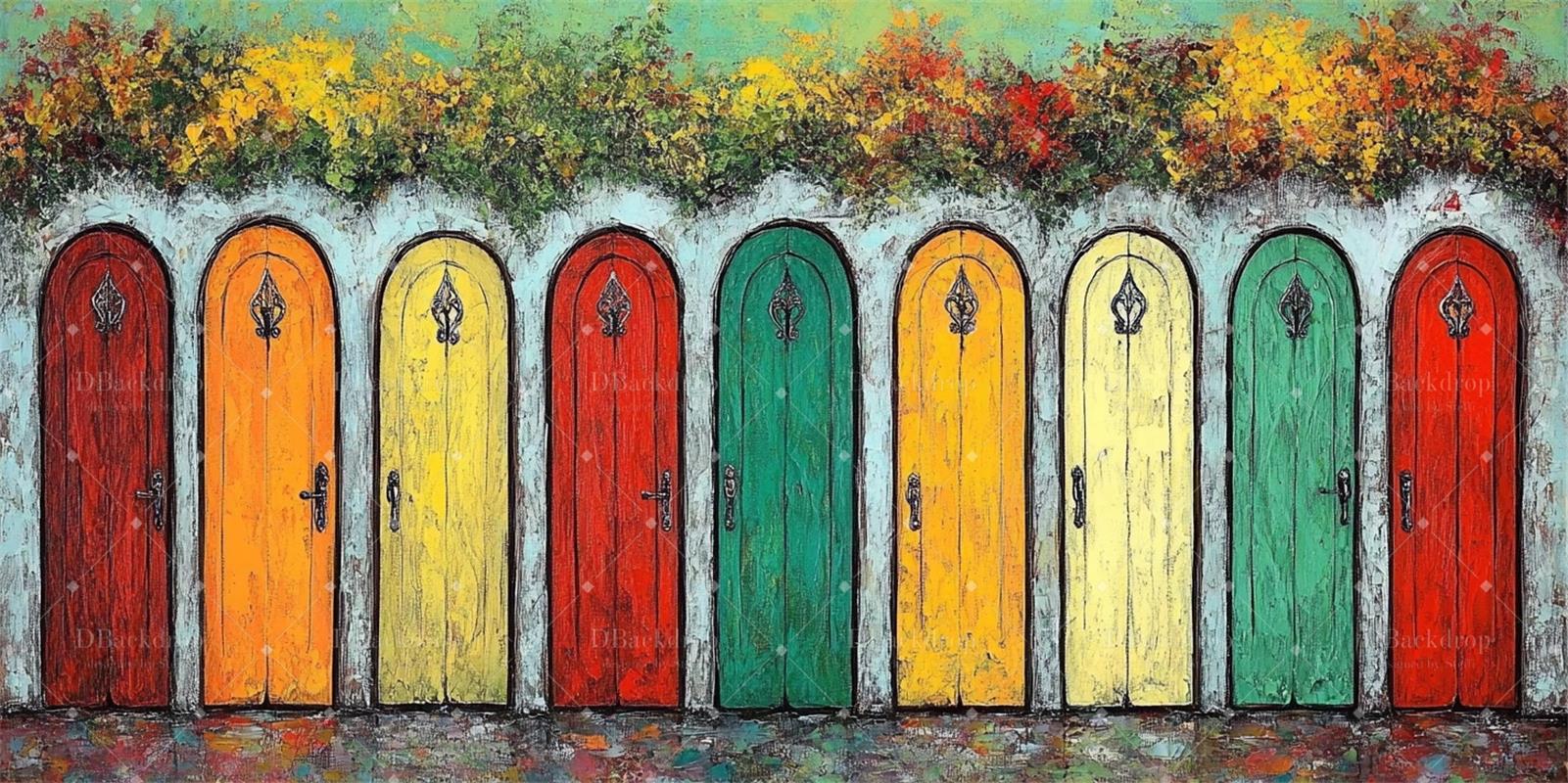 Idee Per Fondali Da Palcoscenico Sfondo Per Recital Di Danza Sulla Porta Del Coniglio CSH59-T13