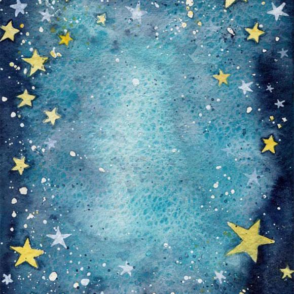 Sfondo Astratto Sfondo Blu Per Studio Fotografico Dipinto S-3021