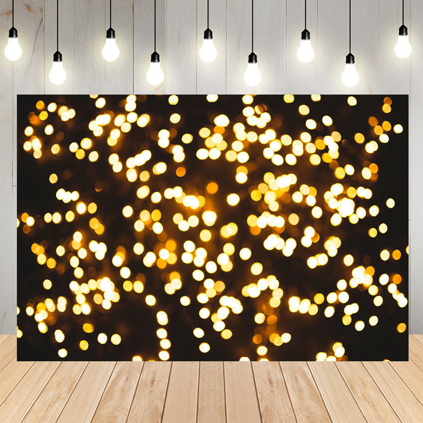 Sfondo Fotografico Bokeh Sfocato Sfocato Dorato SH-1024