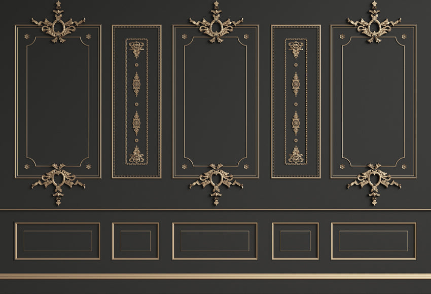 Classico Sfondo Grigio Scuro Per Servizio Fotografico A Parete SH-1074