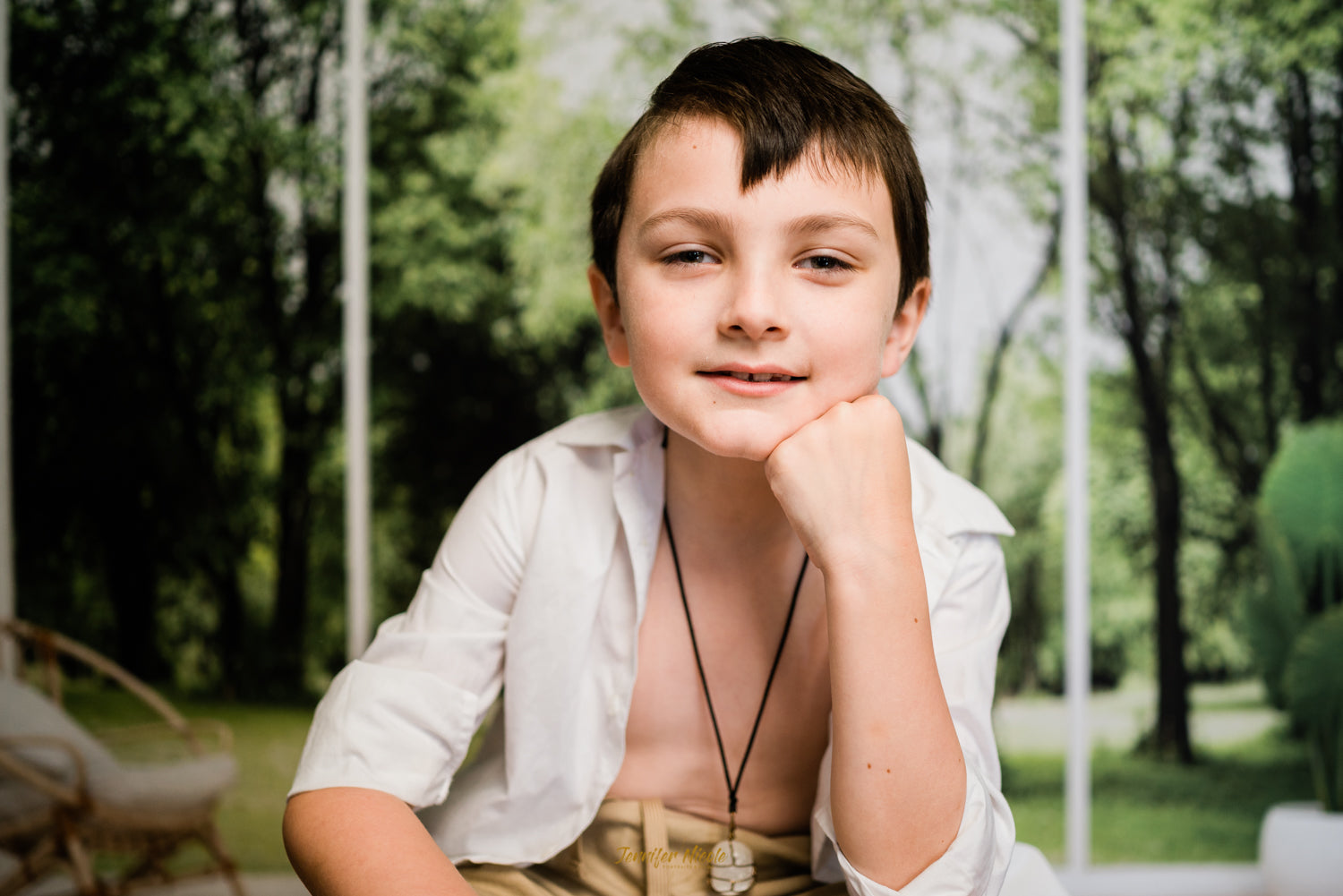 Interno Del Soggiorno Sedia Piante Pavimento In Legno Sfondo Per Riprese Video Fotografiche SH661