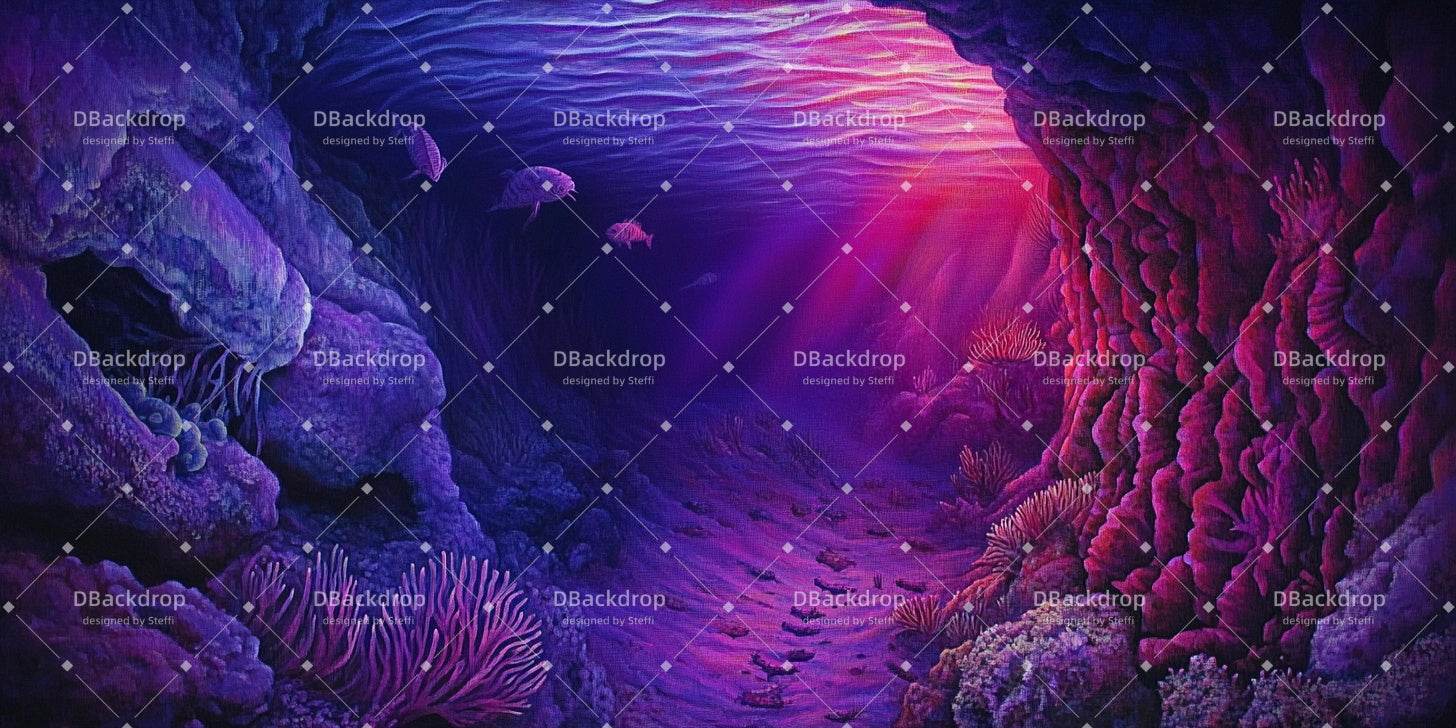 Fondali Per Teatro Sea Witch'S Realm Fondali Per Teatro Economici CSH59-T68