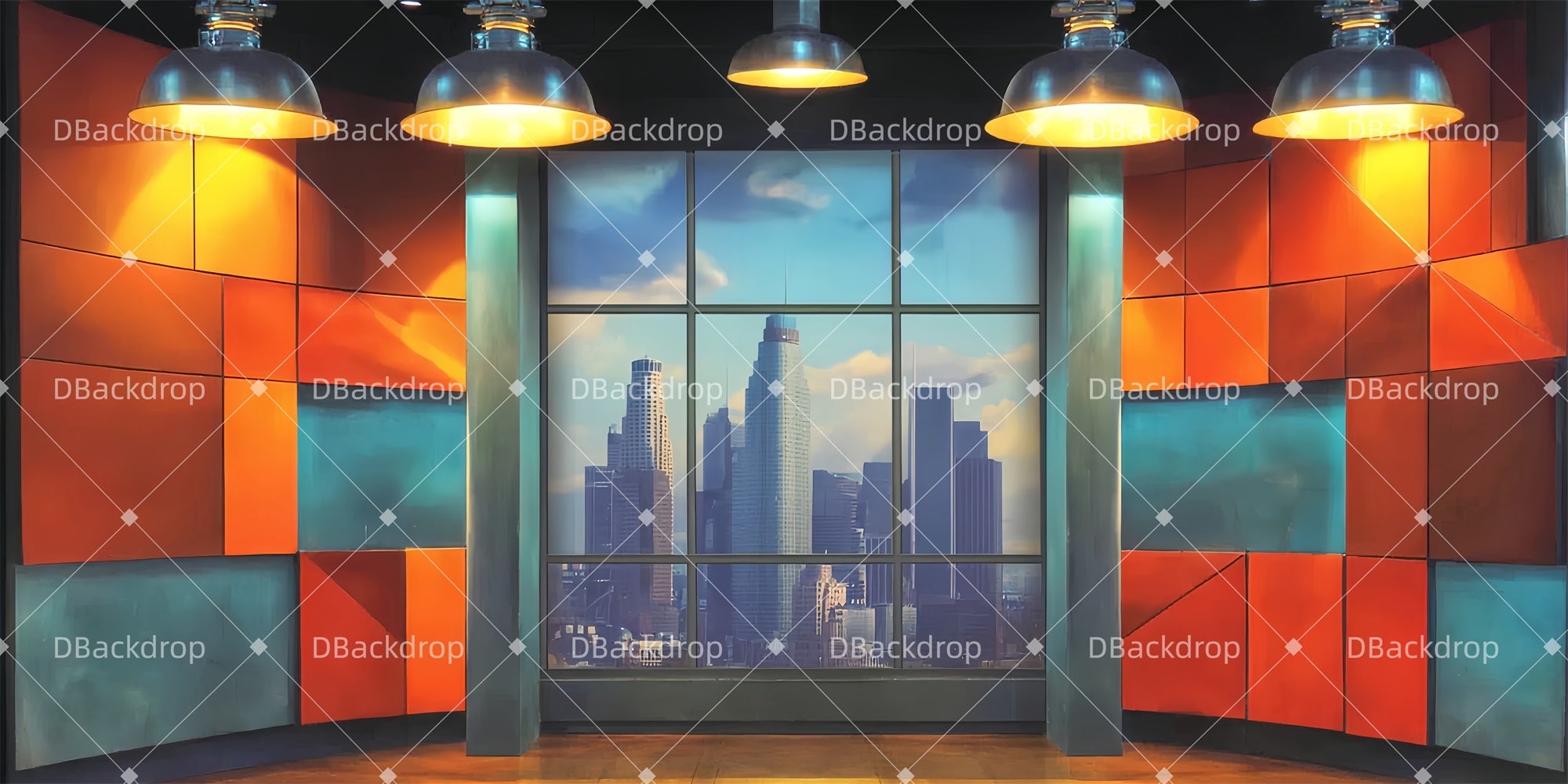 Fondale Musicale Per Ufficio Teatro Palcoscenico Governo TWW510-T15