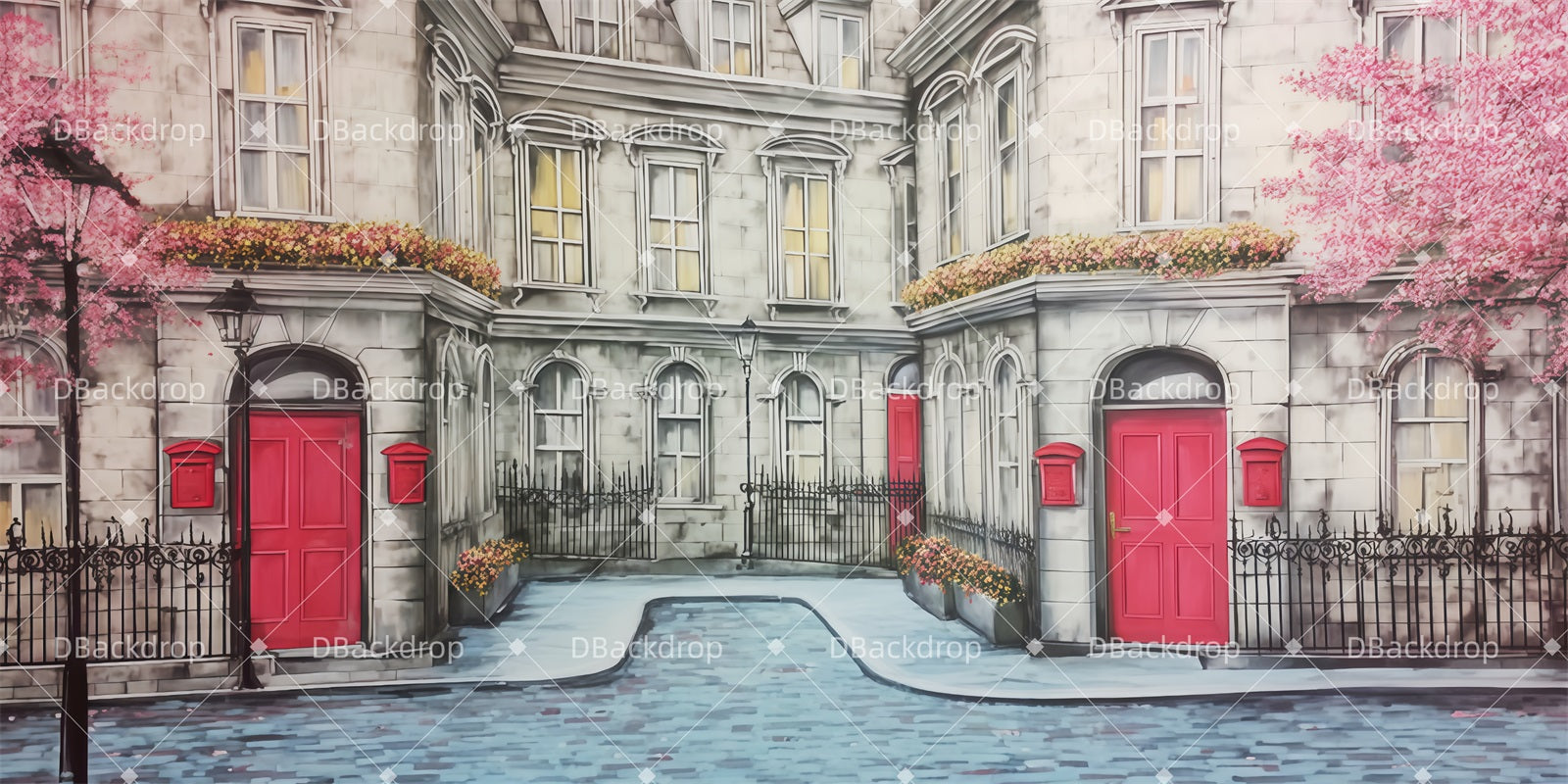 Fondali Professionali Per Palcoscenico Fondale Per Teatro Banks Family House TWW510-T36