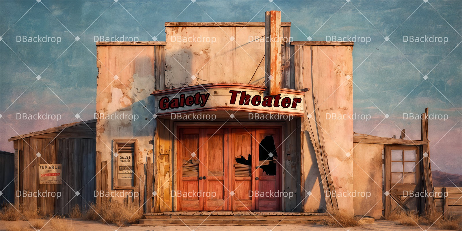 Fondale Teatrale The Gaiety Theatre Fondale Per Esterni TWW511-T47