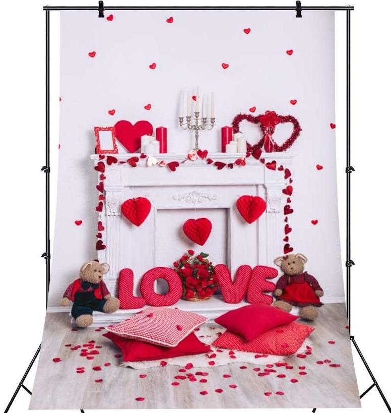Fondali Fotografici Per Feste Di San Valentino Decorazioni Per La Stanza Sfondo VAT-45