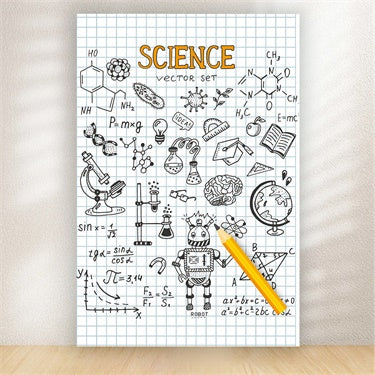 Sfondo Per Quaderno Di Scienze Per Il Ritorno A Scuola BRP7-30