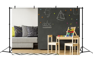 Sfondo Per Il Rientro A Scuola In Una Piccola Aula BRP7-23
