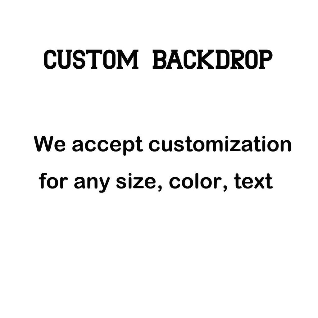 Banner Fotografico Con Logo Ripetuto Rotondo Personalizzato TR-101