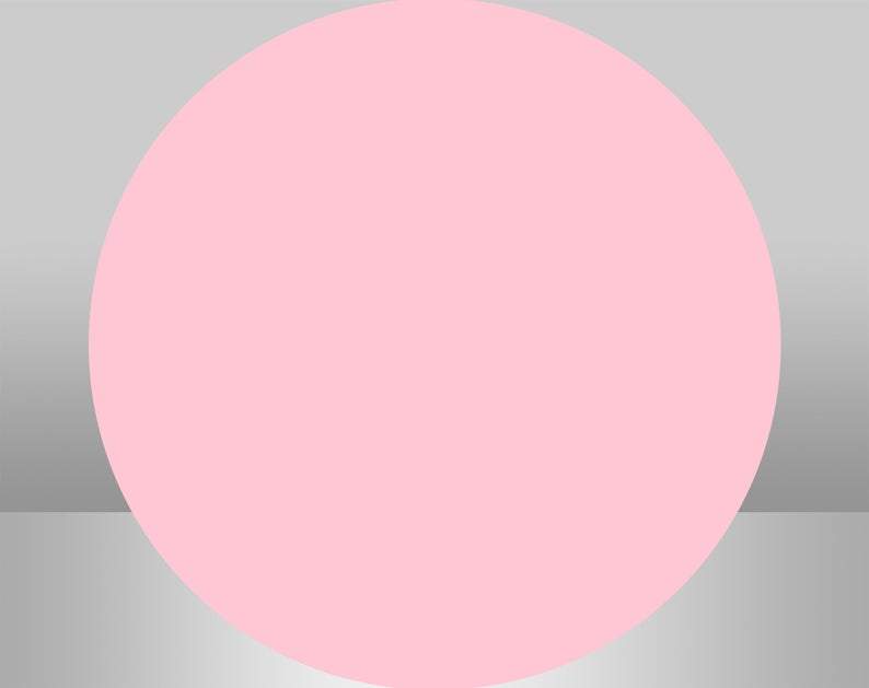 Sfondo In Tessuto Tondo Personalizzato In Tinta Unita Per Il Servizio Fotografico