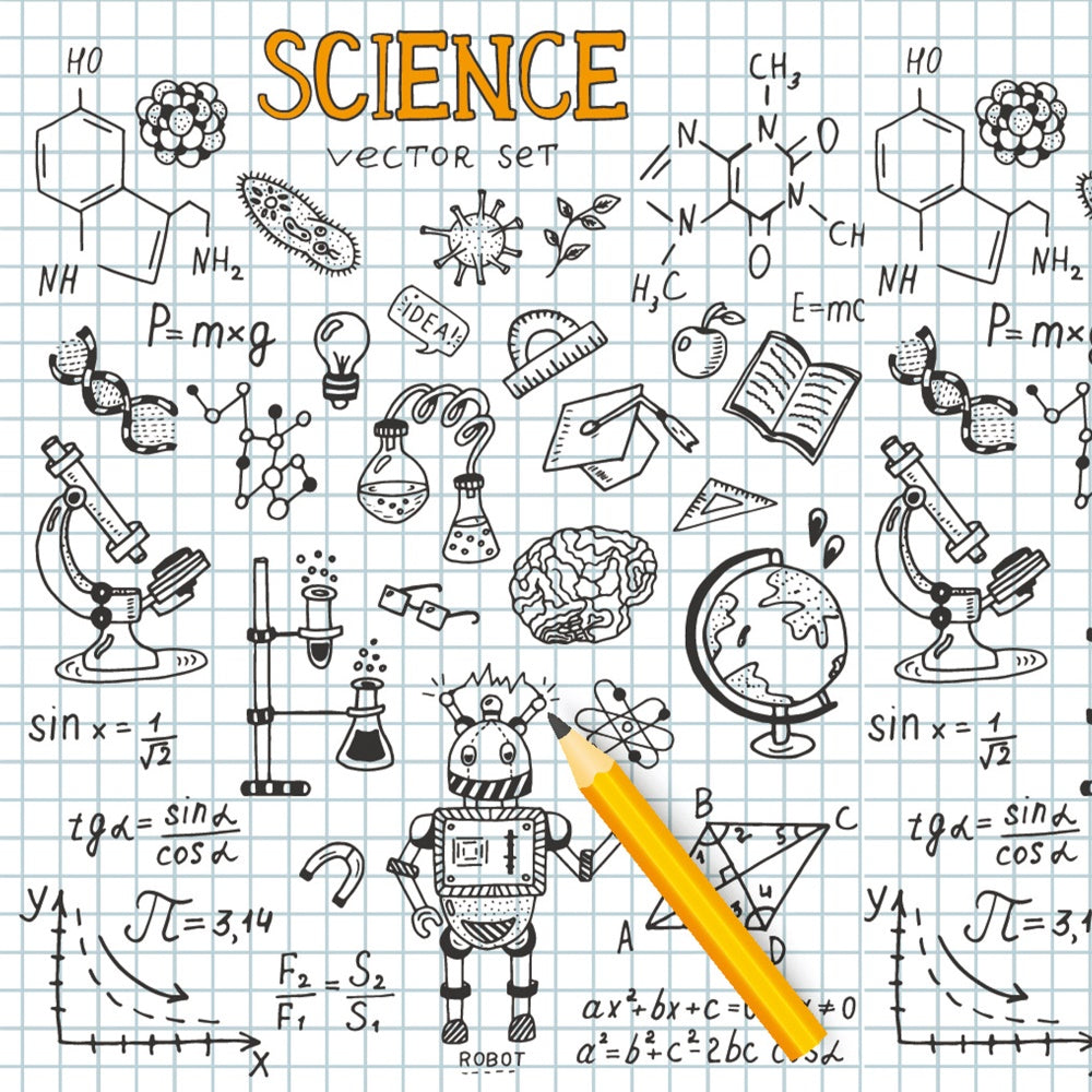 Sfondo Per Quaderno Di Scienze Per Il Ritorno A Scuola BRP7-30