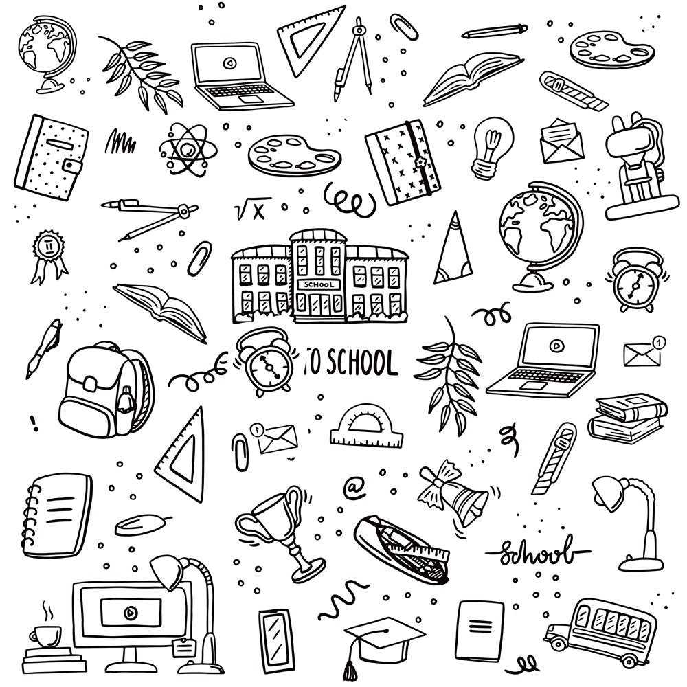 Sfondo Fotografico Per Il Rientro A Scuola BRP7-10