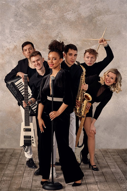 Sfondo Ritratto Grigio Sfondo Muro Con Texture Neutra BRP-11-616