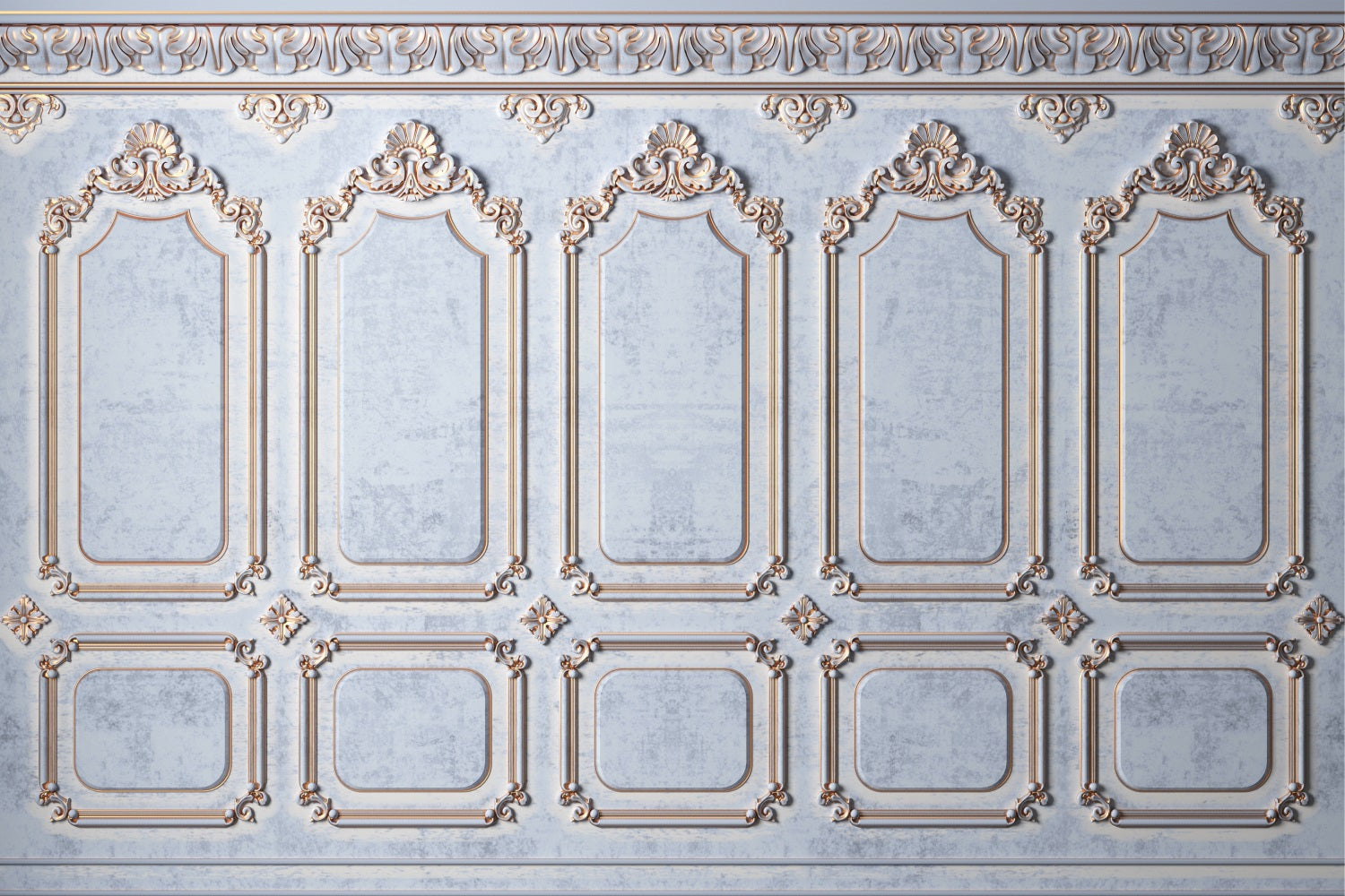 Sfondo Blu Retro Sofisticato Sfondo Da Parete Vintage BRP10-274