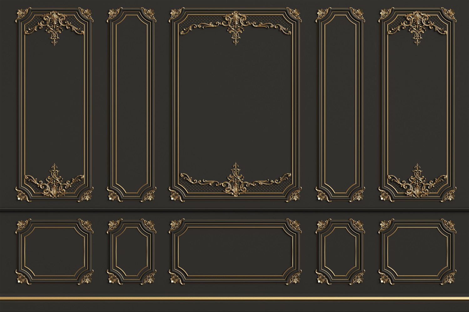 Sfondo A Tema Retro Sfondo Con Motivo Floreale Vintage BRP10-276