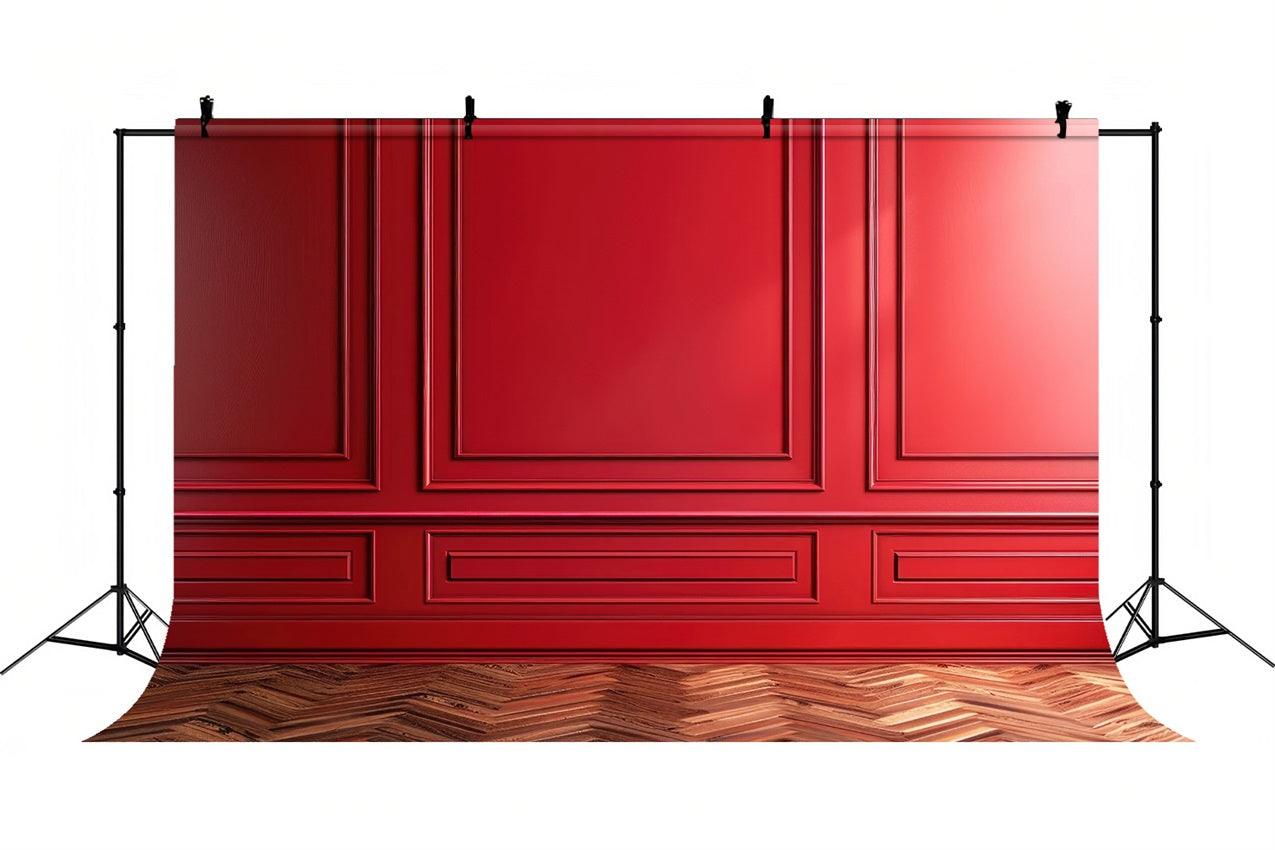 Sfondi In Stile Retro Sfondo Classico Vintage Rosso Da Parete BRP10-278