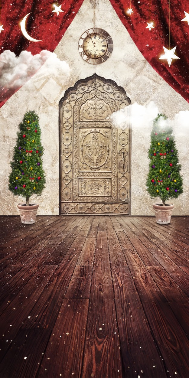 Sfondo Fotografico Spazzata Notturna Della Vigilia Di Natale BRP10-533