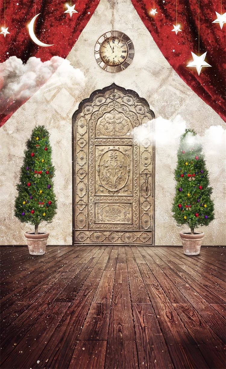 Sfondo Fotografico Spazzata Notturna Della Vigilia Di Natale BRP10-533