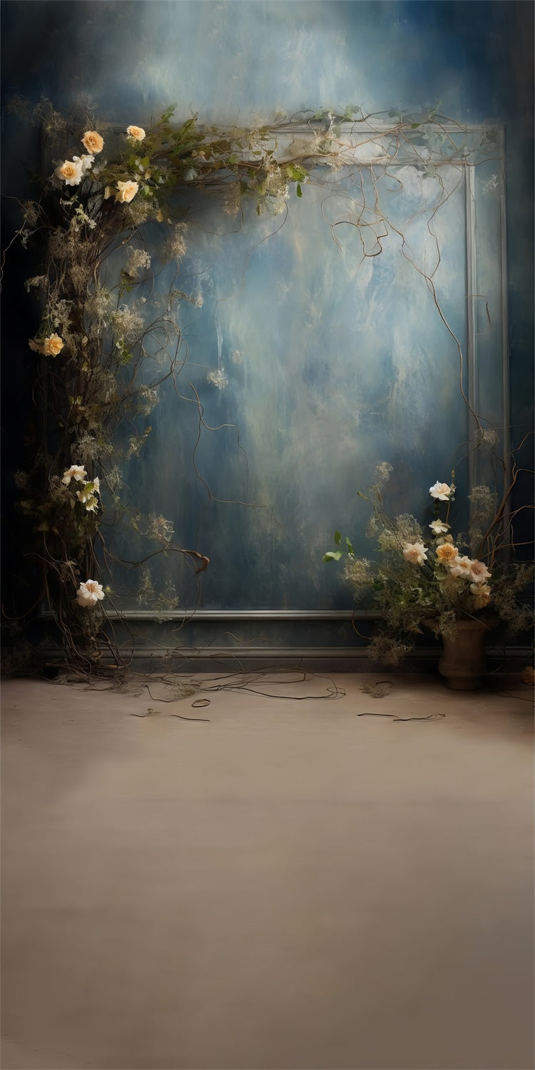 Sfondo Di Belle Arti Con Motivo Floreale Retro BRP10-551