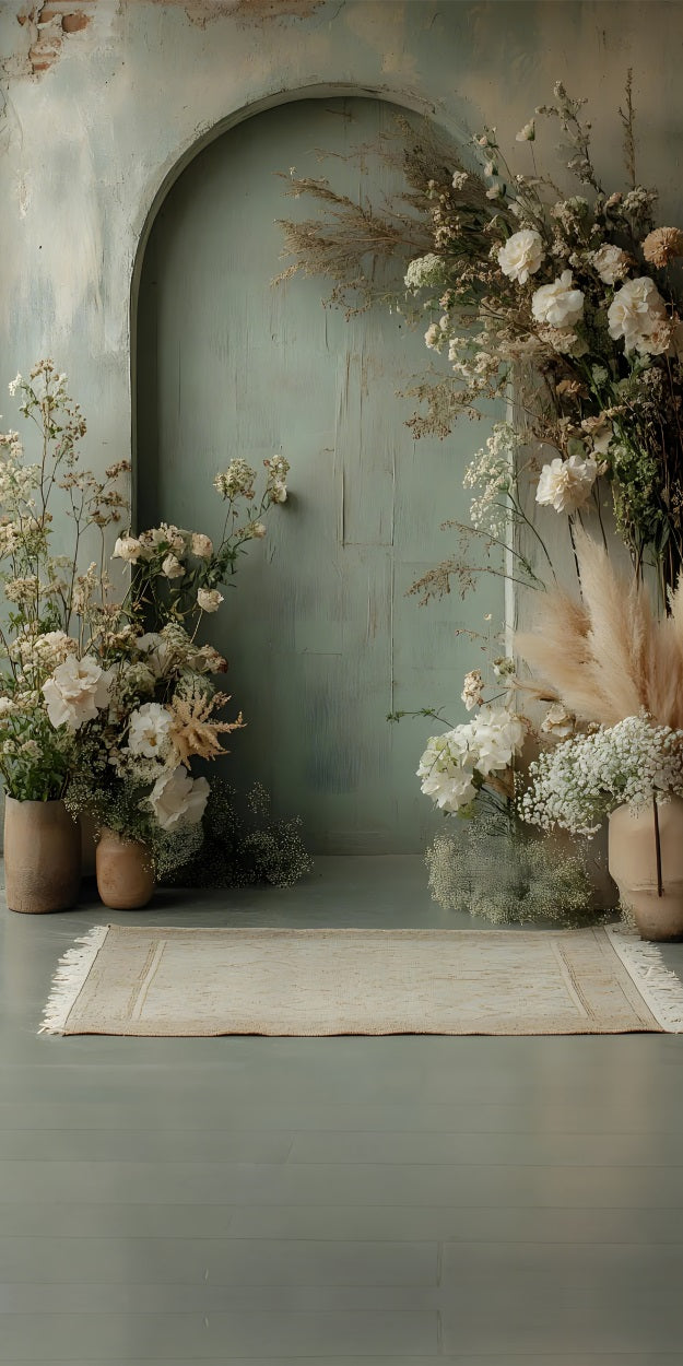 Sfondo Boho Floral Sweep Vintage Arch Decor BRP10-563