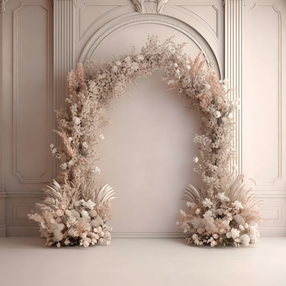 Sfondo Per Esposizione Floreale Sullo Sfondo Dell'Arco Boho BRP10-583