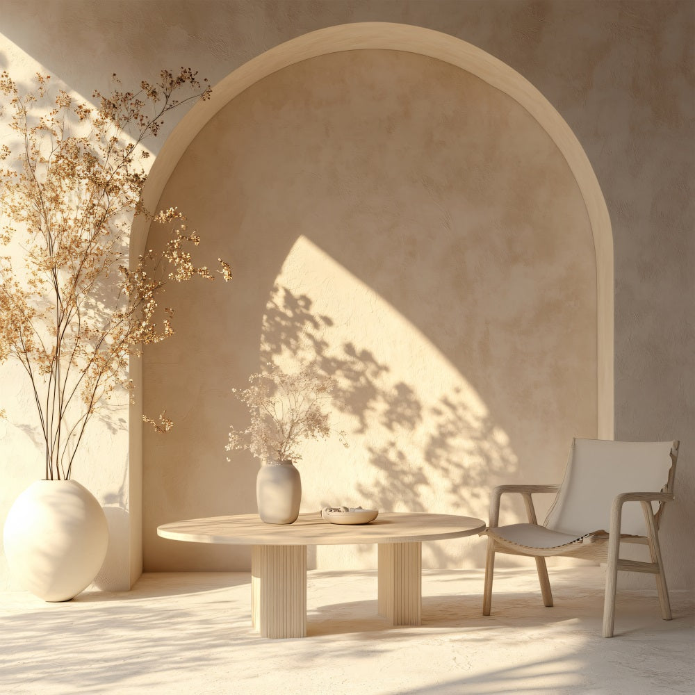 Fondali Boho Arch Sfondo Minimalista Per Sedia BRP10-603