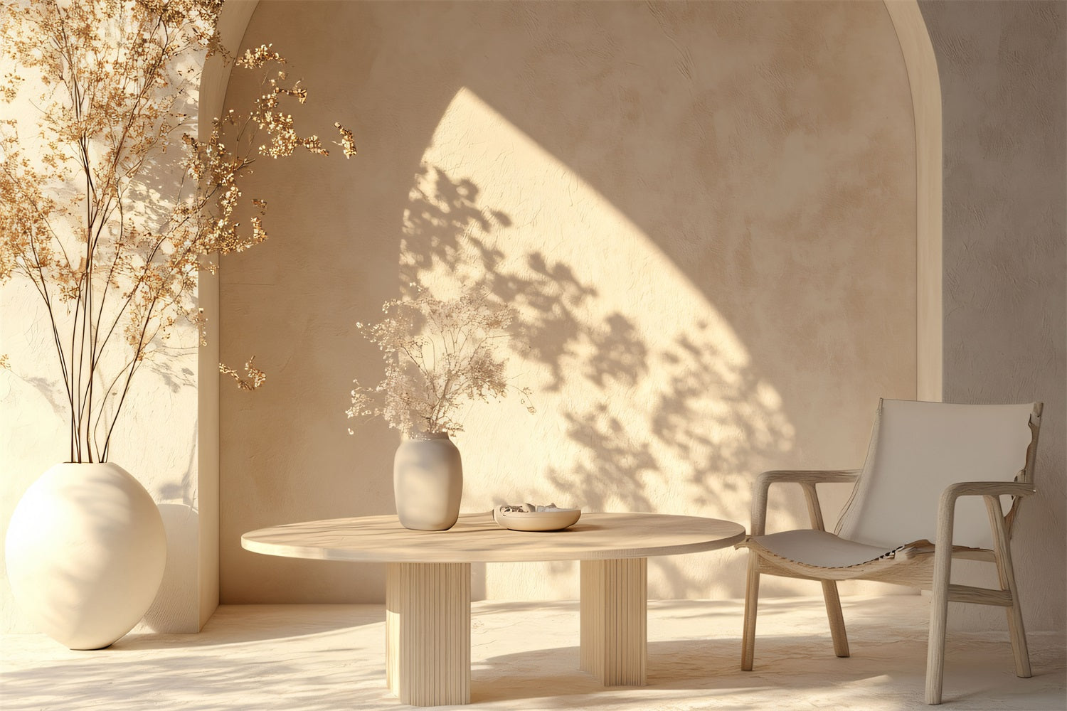 Fondali Boho Arch Sfondo Minimalista Per Sedia BRP10-603