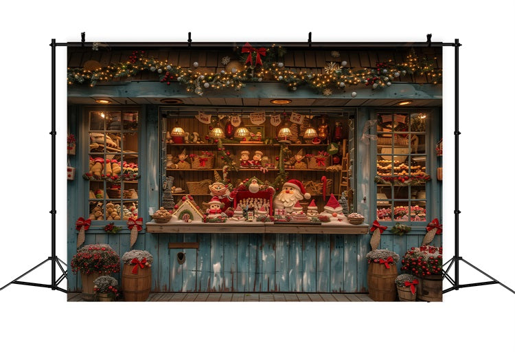 Sfondo Per Il Laboratorio Di Creazione Di Regali Di Natale Sfondo BRP10-626