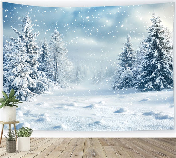 Idee Per Lo Sfondo Invernale Sfondo Di Soffici Fiocchi Di Neve BRP11-18