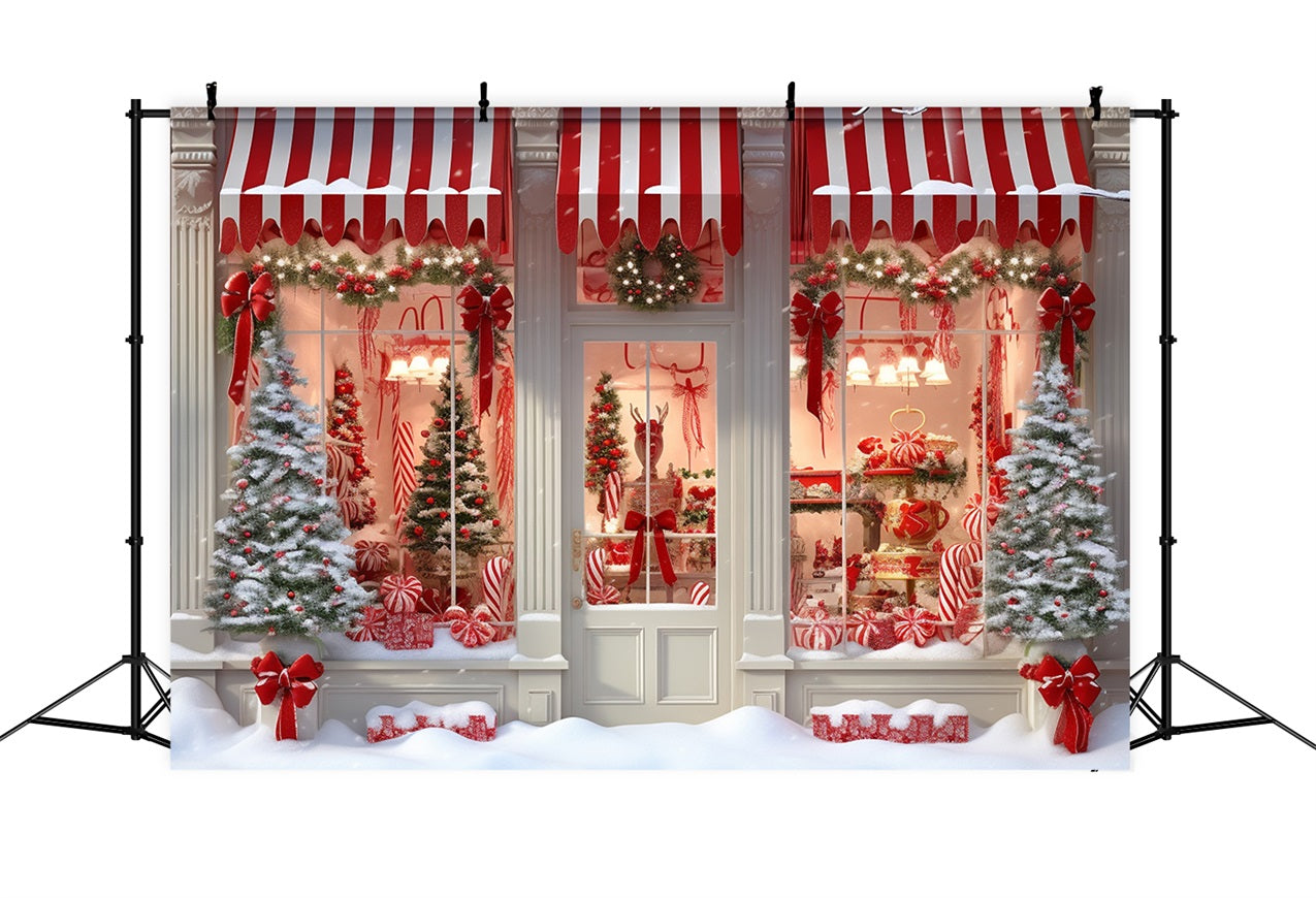 Sfondo Fotografico Per Albero Di Natale Sfondo Per Vetrina Di Caramelle BRP11-202
