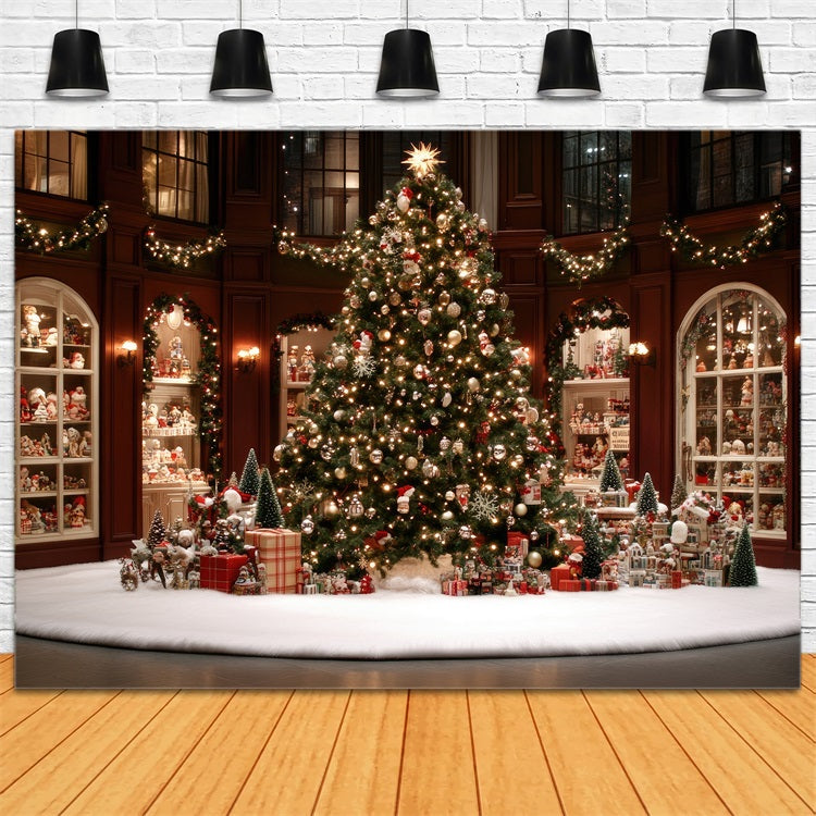 Sfondo Fotografico Per Albero Di Natale Sfondo Per Feste Sontuose BRP11-204