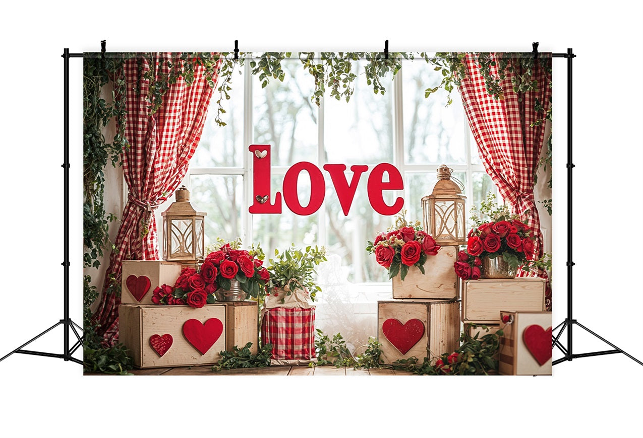 Sfondo Di San Valentino Amore Decor Sfondo Di Rose Vivaci BRP11-417