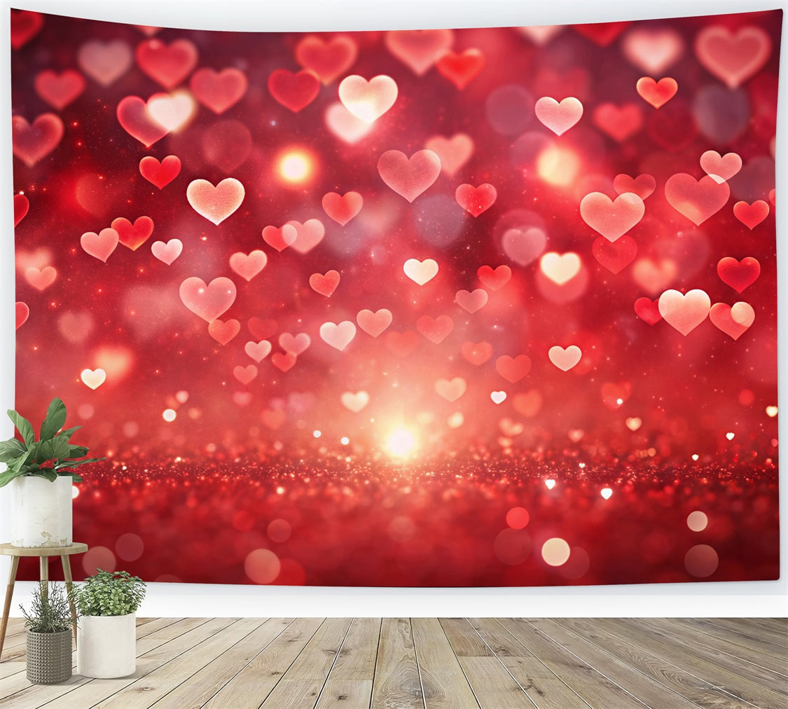 Sfondo Per Foto Di San Valentino Sfondo Con Cuore Glitterato BRP11-453