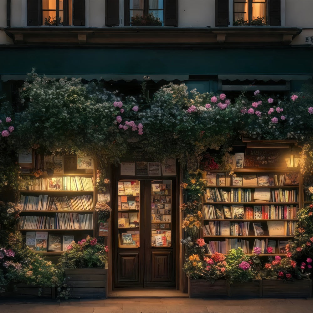 Sfondo Per Servizio Fotografico Primaverile Sfondo Per Decorazioni Floreali Per Libreria Notturna BRP11-534