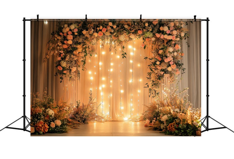 Sfondo Floreale Primaverile Fata Luce Matrimonio Fiore Sfondo BRP11-549