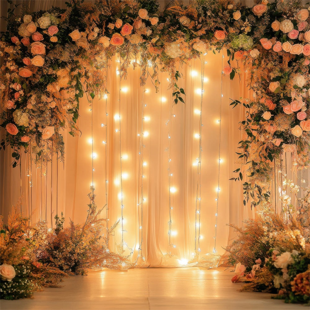 Sfondo Floreale Primaverile Fata Luce Matrimonio Fiore Sfondo BRP11-549