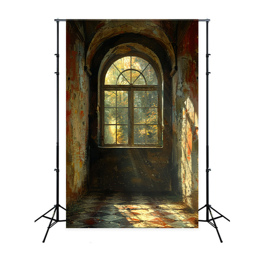 Idee Per Sfondi Fotografici Vintage Decorazioni Per Finestre Sfondo Fogliame BRP11-565