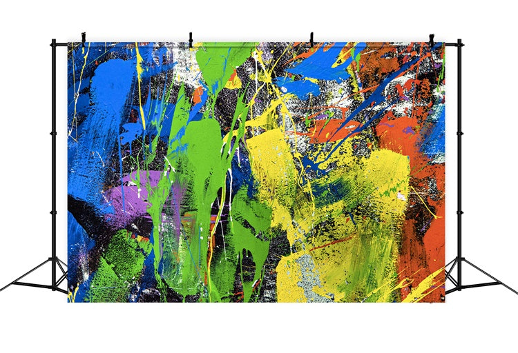 Fondali Fotografia Graffiti Sfondo Colorato Splash Art BRP12-112