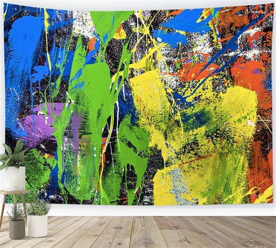 Fondali Fotografia Graffiti Sfondo Colorato Splash Art BRP12-112