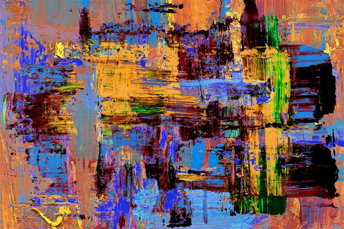 Sfondo Graffiti Sfondo Brillante Con Mix Di Colori Astratti BRP12-114