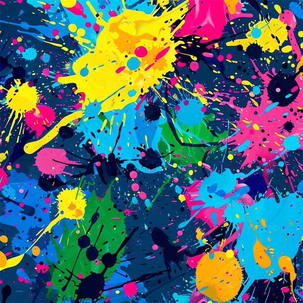 Sfondo Graffiti Colorati Astratti Macchie Di Vernice Sfondo BRP12-135