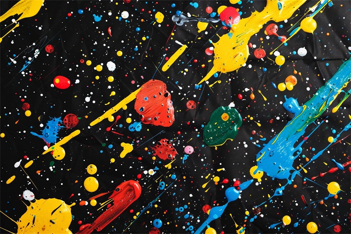 Fondali Graffiti Sfondo Di Disegno Astratto Di Schizzi Di Colore BRP12-137