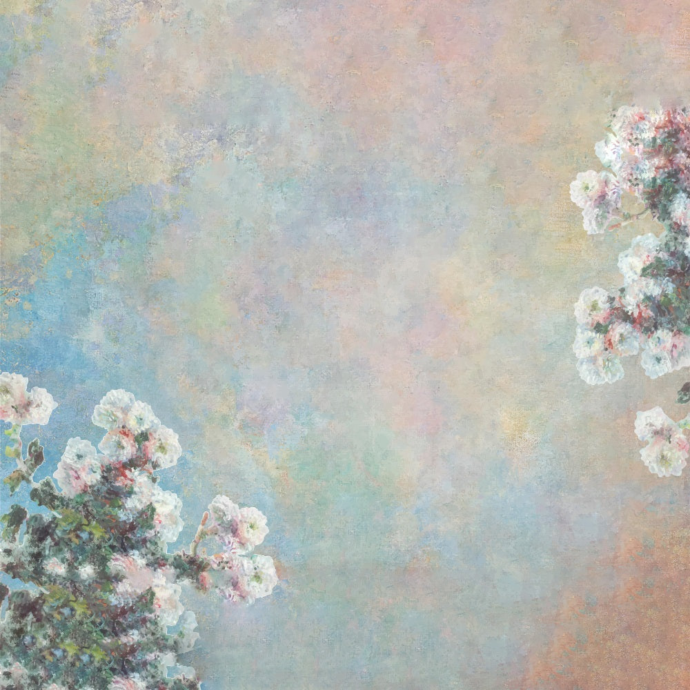 Fondali Di Maternita Fondale Da Parete Con Decorazioni Floreali BRP12-21