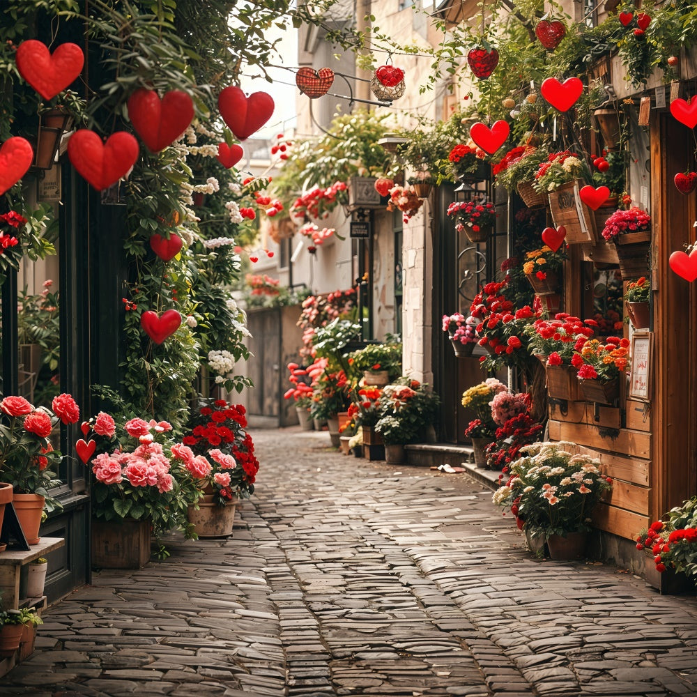 Sfondo Di San Valentino Sfondo Romantico Con Cuore Floreale BRP12-232